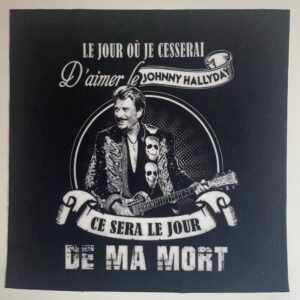 Sac cabas Johnny Hallyday