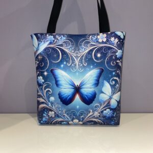 Sac cabas papillon