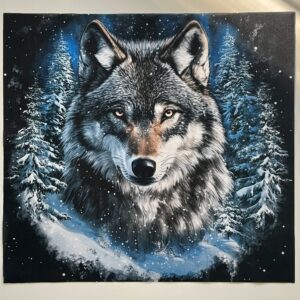 Sac cabas loup